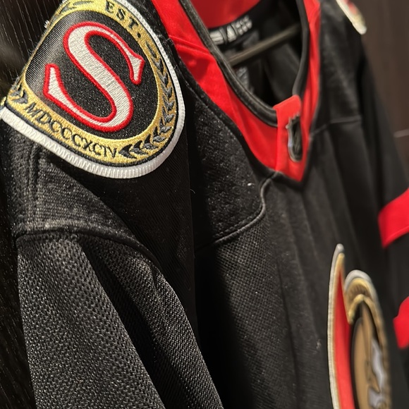 Brady Tkachuk Ottawa Senators adidas Home Primegreen Authentic NHL Jersey - Picture 5 of 11